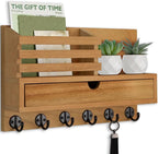 Lucundm Key Holder Wall Mount, Mail Holder by Lucundm