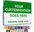 Custom Outdoor Metal Sign by SpeedyOrders