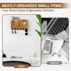 Lucundm Key Holder Wall Mount, Mail Holder - Image 7