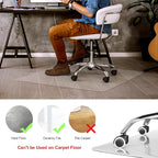 Kuyal Clear Chair Mat, Hard Floor Use - Image 2
