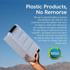 IRIS USA 13 QT Plastic Storage Box - Image 4