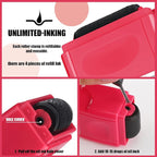 Nezyo 2 Pack Identity Protection Roller Stamp Identity Theft, Confidential - Image 3