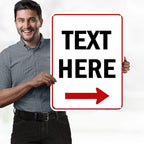 Custom Arrow, Custom Directional Sign, Right Arrow, 18x24 Inches, 55 mil thick - Image 2