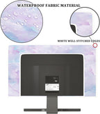 Baocicco Violet Marble Waterproof 55 Inch TV Dust Cover Anti-Static Dustproof - Image 3