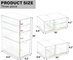 Prsildan Acrylic Drawer Makeup Organizer - Image 3