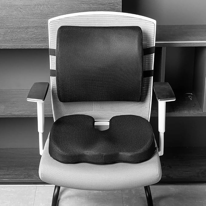Amazon Basics Comfortable Seat Cushion & Lumbar Support - Image 7