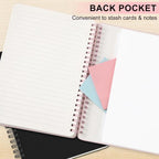 Lined Spiral Journal Notebook, A4 Spiral Notebook, 8.5''×11'' 100GSM Thick - Image 5