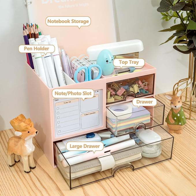 QIYVLOS Multi-Functional Desk Organizer - Image 2