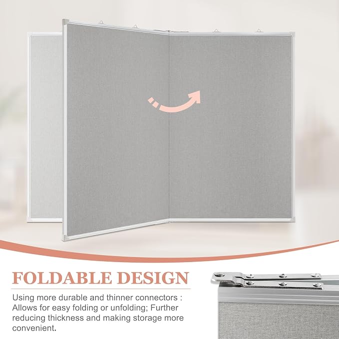 AMUSIGHT Double-Sided Large Cork Board - Image 3