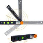 Rainyb Digital Angle Finder Tool 7inch 0-360 degree LED Digital Protractor - Image 4