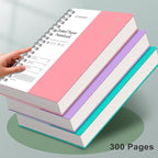 EMSHOI B5 Spiral Notebook Bullet Dotted journal, Large 7.48" X 10.15", 300 - Image 4