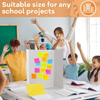 Henoyso 8 Pcs 36 x 48 Inch White Trifold Poster Board - Image 6
