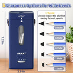 AFMAT Electric Pencil Sharpener, Fully Automatic Pencil Sharpener, Auto in & Out - Image 3