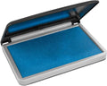 MaxMark Large Premium Sky Blue Ink Stamp Pad by Maxmark