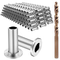 BLIKA 200 Pack Stainless Steel Protector Sleeves by BLIKA