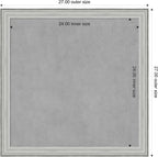 Amanti Art Silver Framed Magnetic Board 27x27 Medium Vision Board - Image 4