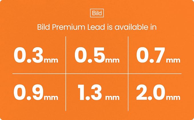 Bild Premium 1200 leads of 0.5mm 2B Mechanical Pencil Lead Refills - Image 2
