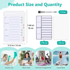 Dry Erase Chore Chart for Kids to Do List Magnetic Checklist Board Reusable RV - Image 2
