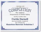 PaperDirect Blue on White Classic Specialty Certificates, 8½ x11, Foil Accents - Image 2