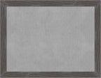 Amanti Art Grey Framed Magnetic Board 21x27 Medium Vision Board by AmantiArt
