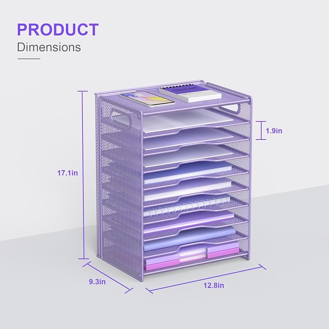 OUTWOLF 10 Tier Paper Organizer - Image 3