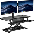 VERSADESK® PowerPro™ 40” x 24” Standing Desk Converter | 40 inch Electric by VERSADESK