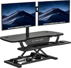 VERSADESK® PowerPro™ 40” x 24” Standing Desk Converter | 40 inch Electric by VERSADESK