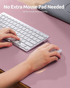 YSAGi Leather Desk Protector, Office Mat, Large Mouse Mat, Non-Slip PU Leather - Image 3