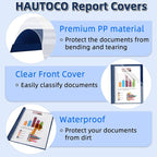 HAUTOCO 5 Pack Plastic Report Covers - Image 5