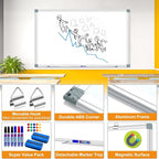 H-Qprobd Large White Board Dry Erase Board - Image 2