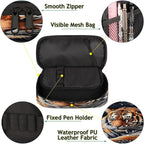 Pardick Pencil Case，3D Tiger Big Capacity Pencil Pouch Coin Pouch Stationery - Image 5