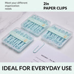 NEEWAY Colorful Large Paper Clips, 2 Inch Jumbo Paper Clips, 3 Pack of 50 - Image 6