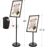 DISPLAYSWORKER Sign Stand, Sign Holder Floor Stand - Image 2