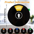 Office Door Sign, 6 Inch Round Privacy Signs - Image 2