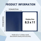 gisgfim 15Pcs Certificate Holders Diploma Covers Single Sided Gold Foil Border - Image 2