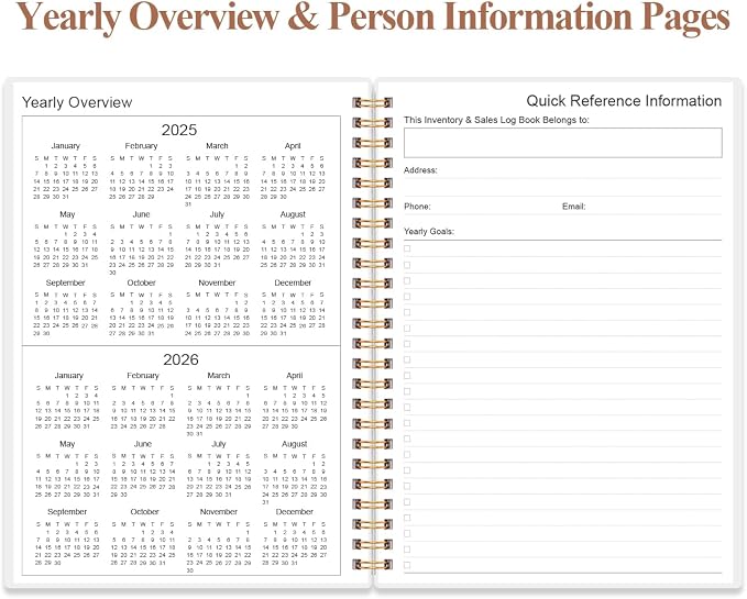 Inventory & Sales Log Book for Small Business – Inventory Ledger Book, - Image 4