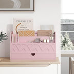 Wisuce Bamboo Mail Organizer Countertop Desktop - Image 2