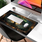 Mystical Green Tree Large Gaming Mouse Pad Forest Tree of Life Deskpad Mat XXL - Image 7