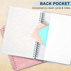 ABERLLS Blue Lined Spiral Journal Notebook - Image 4