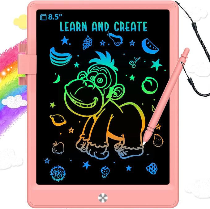 BUKEBU Toddler Toys for 3-6 Years Old Girls Boys, LCD Writing Tablet 8.5 Inch by BUKEBU