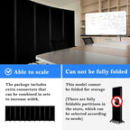 Upgrade Version Room Partition and Divider, Freestanding Rolling Dividers - Image 3