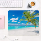Auhoahsil Mouse Pad, 12 x 10 in Summer Beach Theme Computer Mouse Pad - Image 2