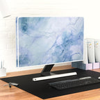 Baocicco Fashion Haze Blue Marble Computer Monitor Dust Cover 22, 25 Inch Full - Image 4