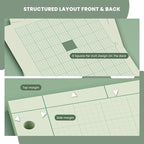 Engineering Paper 8.5 x 11, 3 Pack Engineering Notebook, 5x5 Quad Ruled - Image 5