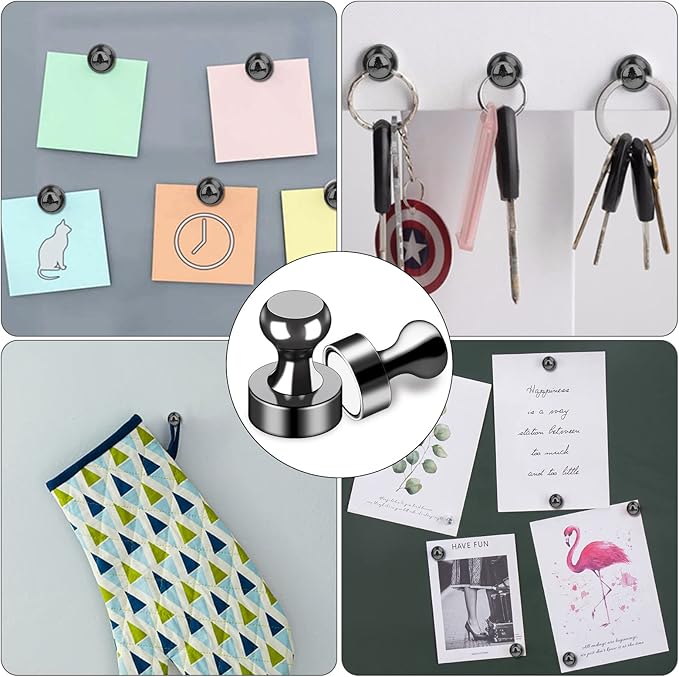 LOVIMAG Fridge Magnets 12Pcs Refrigerator Whiteboard Small Strong Magnet - Image 6