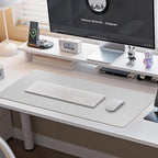 Boutilon Leather Desk Pad Protector, Non-Slip Mouse Pad, Laptop Desk Pad - Image 6