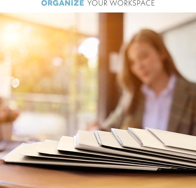 Manila Folders 8.5 x 11, Letter Size 100-Pack - Image 6