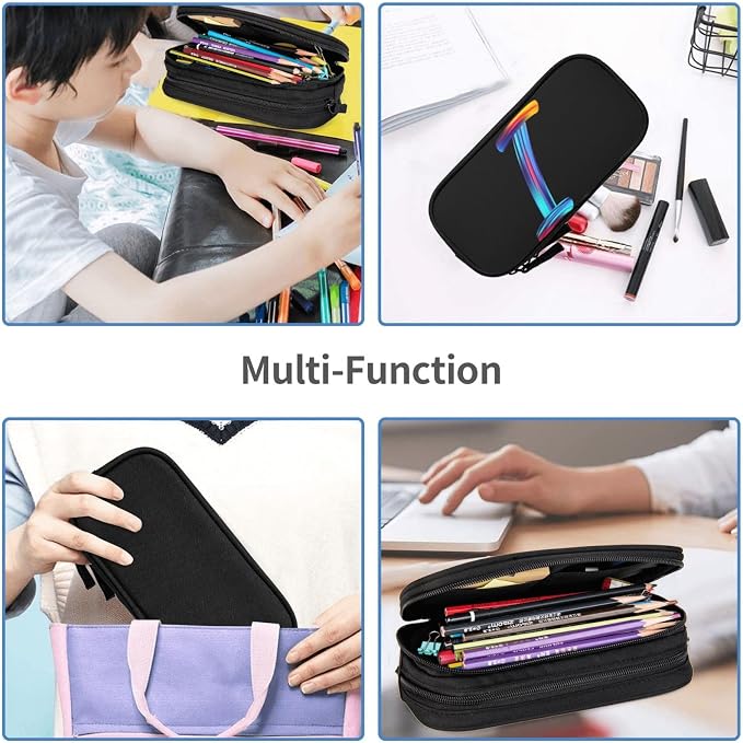 Pazacon Cute Initial Pencil Case - Image 6