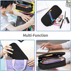 Pazacon Cute Initial Pencil Case - Image 6