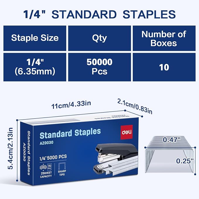 Deli Staples, 50000 Staples, Standard Staples - Image 3
